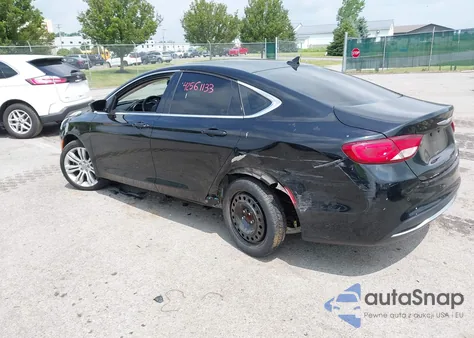 2015 Chrysler 200 Limited z USA, uszkodzony, nr VIN 1C3CCCAB9FN757257
